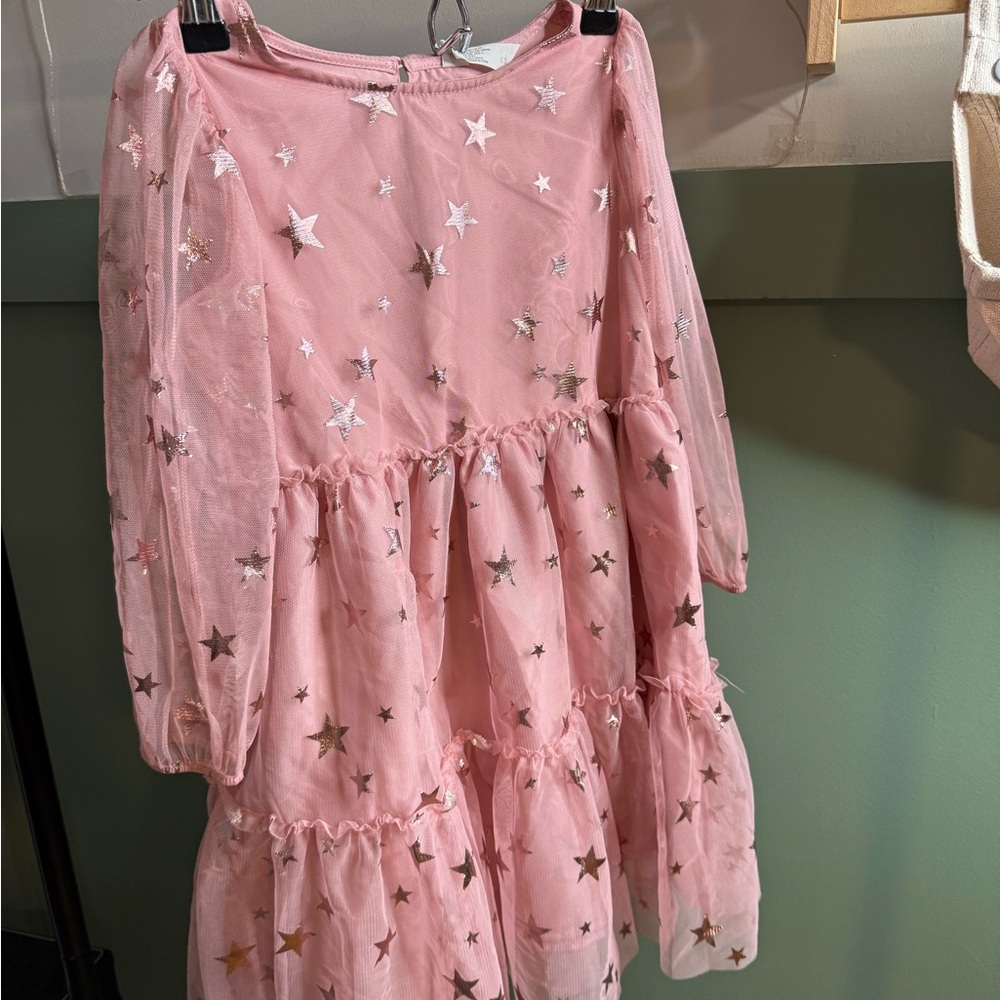 Pink Starry Kids H&M dress